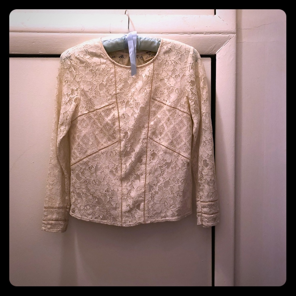 Pins & Needles lace top. Size XS. EUC.